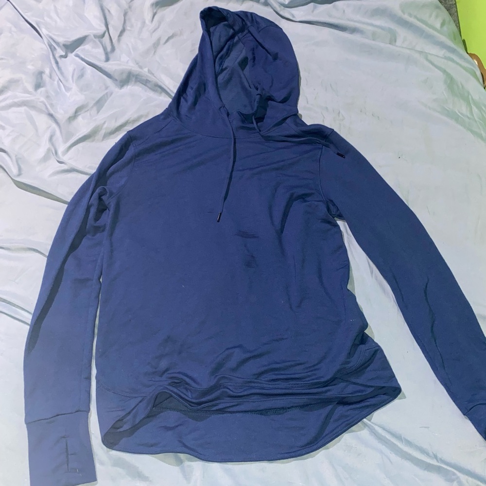 Blue Lightweight Hoodie